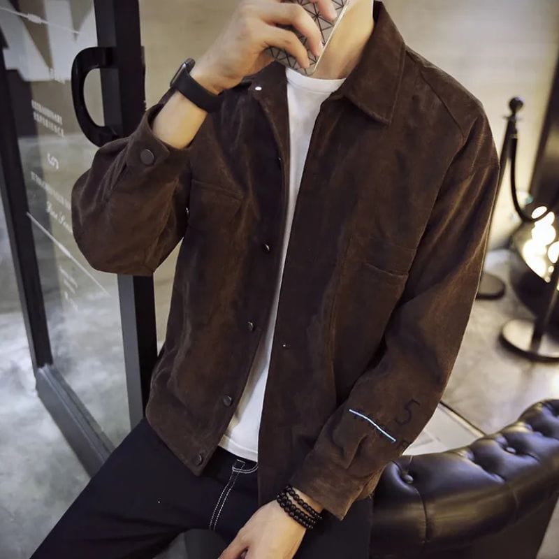 Herren Cord-Overshirt – Perfekt für einen entspannten Chill!