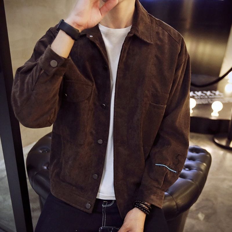 Herren Cord-Overshirt – Perfekt für einen entspannten Chill!