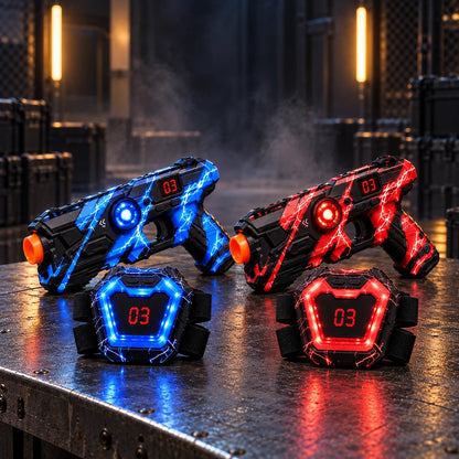LaserStrike Neon™ Laser Tag Battle Set