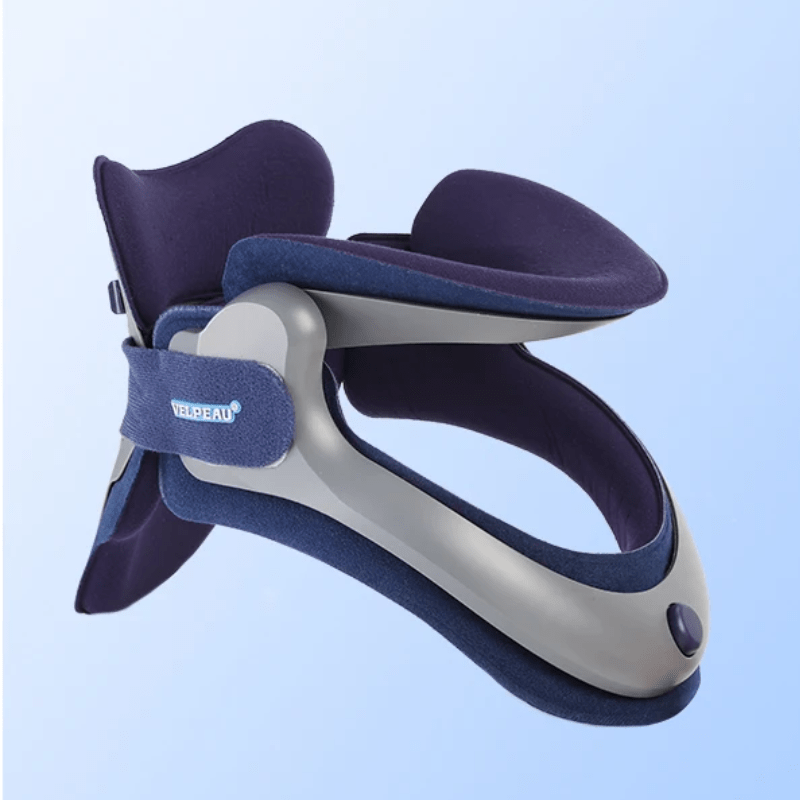 Colar de Tração Cervical Ajustável – Suporte Ergonômico, Alívio da Dor Crônica e Correção de Postura (Unissex)