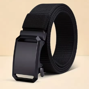 Militärt taktiskt bälte med automatiskt spänne