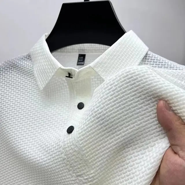 High-Quality Textured Slim Fit Polo