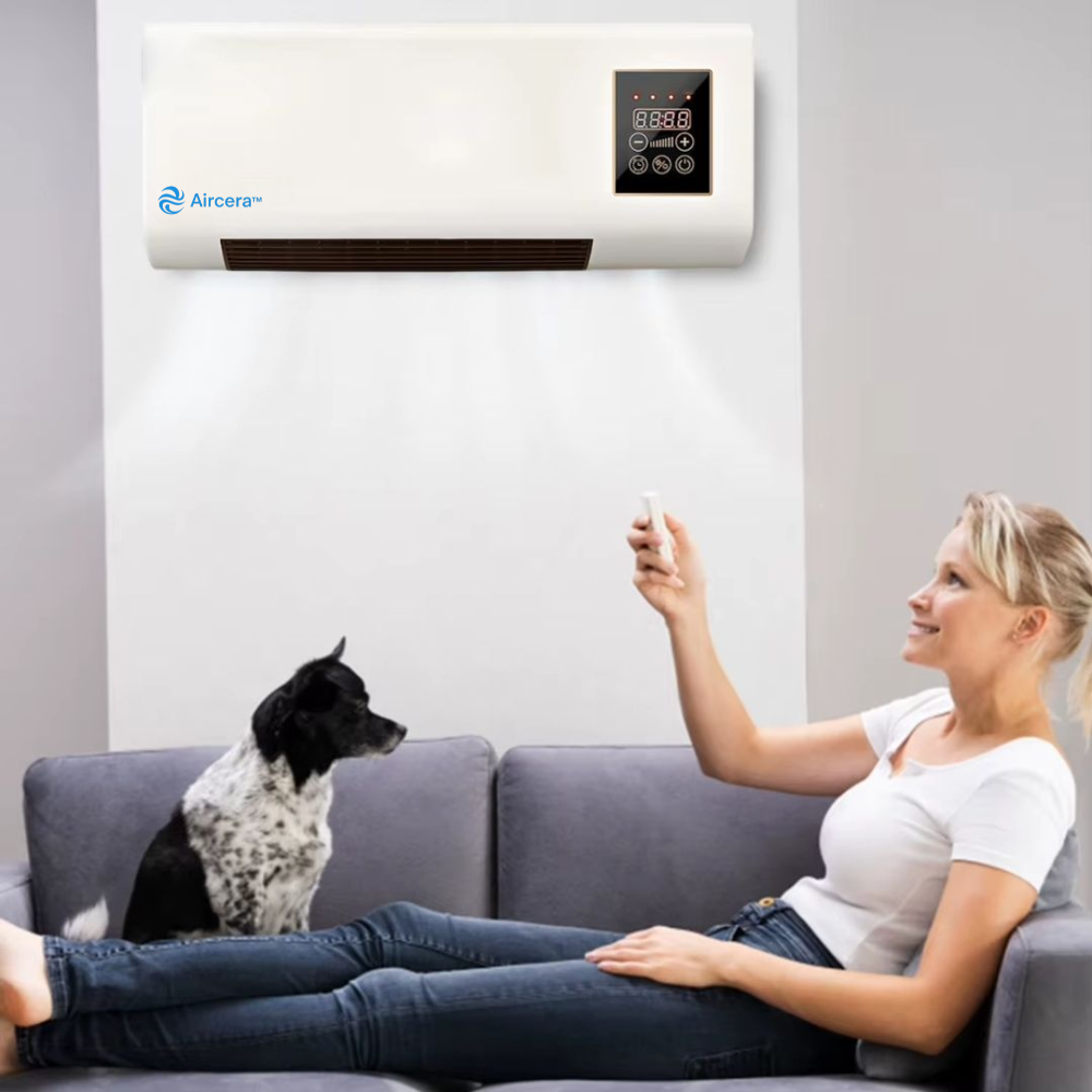 Climatiseur Intelligent 2-en-1 – Refroidissement & Chauffage avec Télécommande + Bonus Offerts ! Quantités Limitées