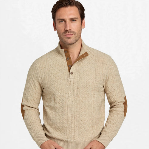 Crown - Men's Classic High Collar Pullover