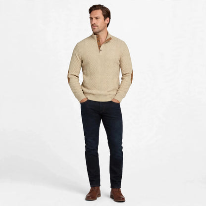 Crown - Men's Classic High Collar Pullover