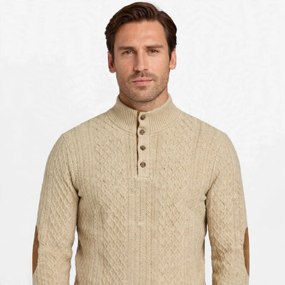 Crown - Men's Classic High Collar Pullover