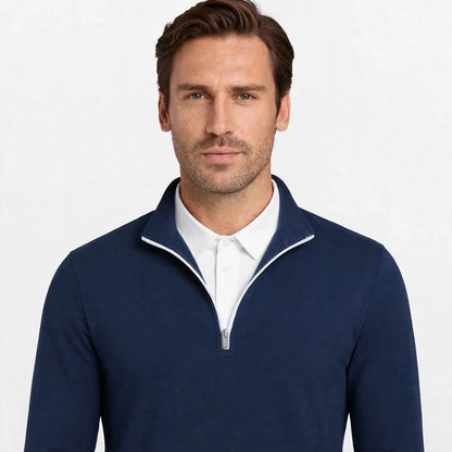 Leon - Men’s Ultra Comfortable 2-in-1 Quarter-Zip