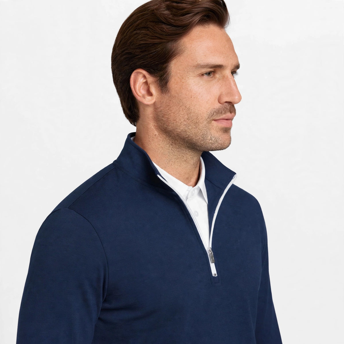 Leon - Men’s Ultra Comfortable 2-in-1 Quarter-Zip