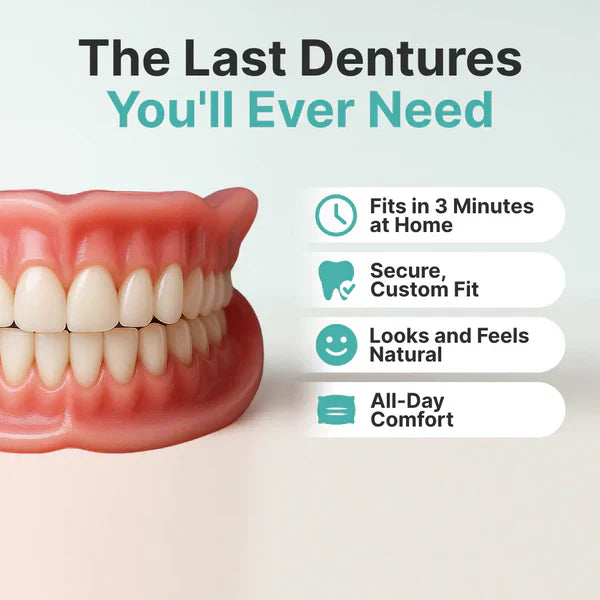 KLENIMORE™ Medical Full Denture with Strong Suction