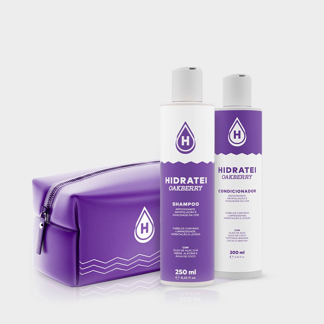 Kit Shampoo e Condicionador + Ganhe Necessaire OAKBERRY