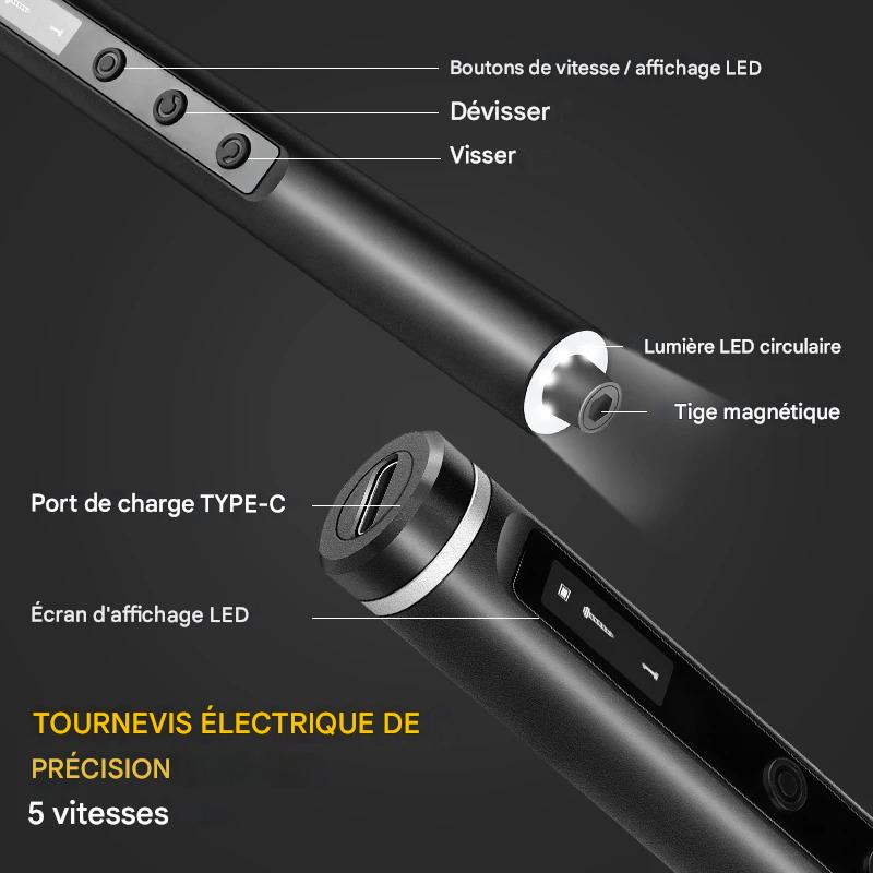 mini tournevis électrique - Achetez-en 1, recevez-en 2